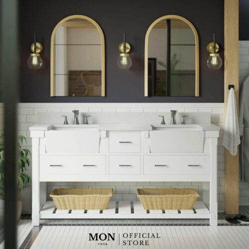 Tủ Lavabo Charlotte 72-inch Farmhouse Bathroom Vanity